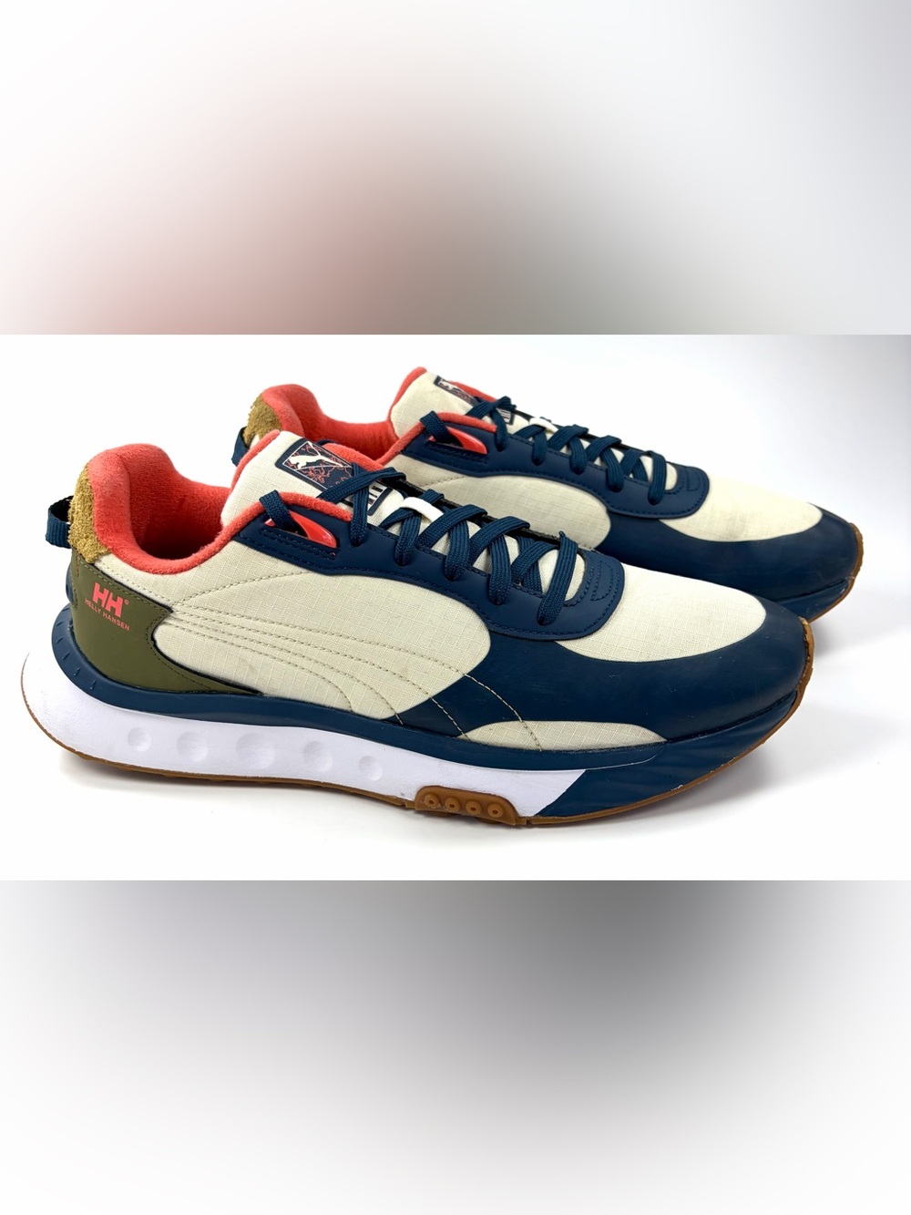 PUMA x Helly Hansen Blue Lifestyle Sneakers Men’s Size 12